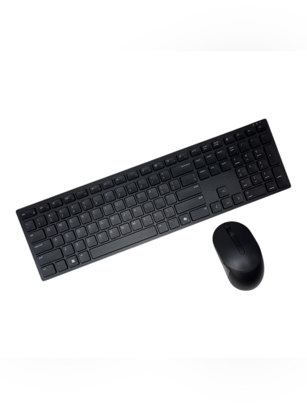 NEW Dell Pro Wireless Keyboard & Mouse Combo Black KM5221WBKB-US English Full Sz